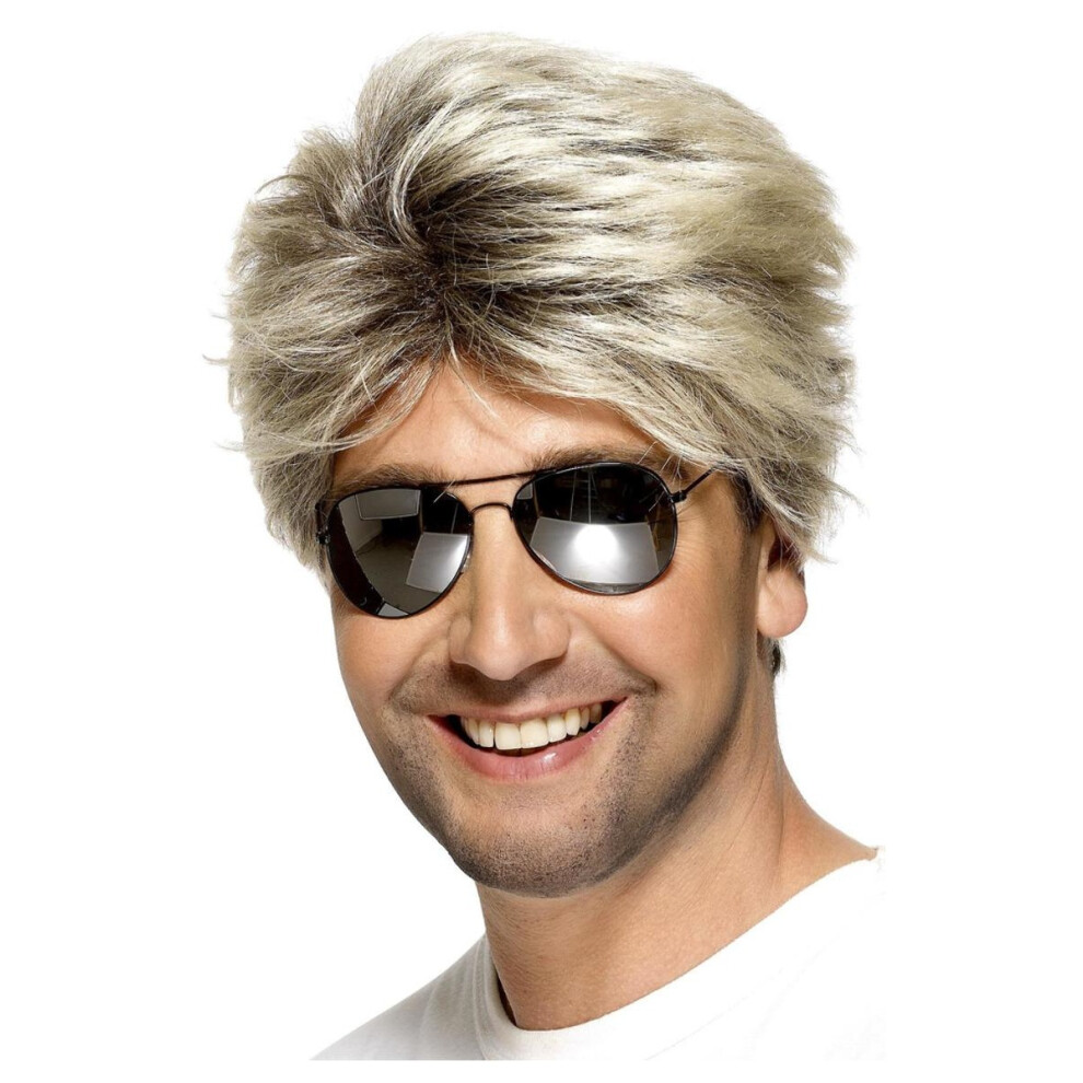 Smiffy's Mens 80S Street Wig Multicoloured