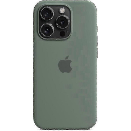 (Cypress) For Apple iPhone 15 Pro Silicone Case with MagSafe 1