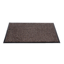 Sentry Barrington Cotton Washable Mat 20 x 33'' Dark Brown