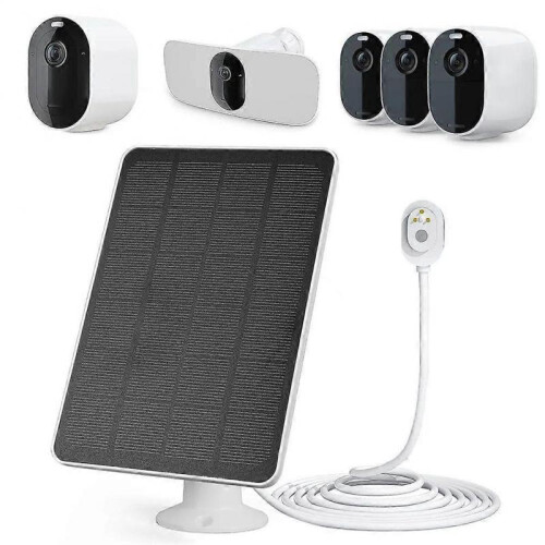 Solar Panel Charging for Arlo Ultra/ultra 2/pro 3/pro 4/pro 3 Floodlight/go 2   4w