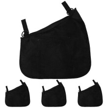 4pcs Side Sling Stroller Bags Baby Stroller Storage Bags Portable Stroller Storage Mesh Bags