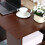 Homcom HOMCOM Computer Desk w/ Storage, Writing Study Table for Home Office, Brown 8