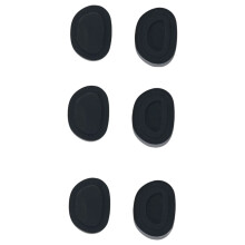 Pack of 6 Blender Spout Sealing Cap Heat Resistant-black