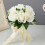 Realistic Flower Essential Accessory-White rose gold thre 6
