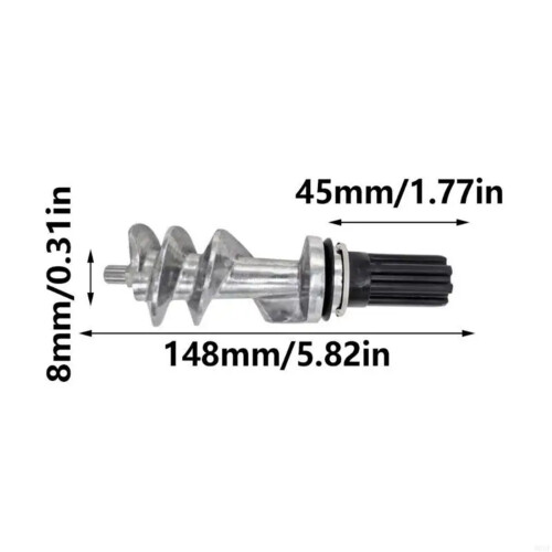 Efficient Meat Grinder Screw Coupling Liner Replacement Part for 2