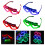 6x Plastic Heart Light Up Eyewear Safe Glowing Accessories-Red 2