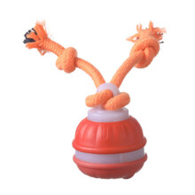 Energy Burning Electric Jump Ball For Pet-Orange regular style
