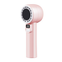 Quiet Handheld Fan 100 Speed Mini Cooling Desk Fan USB-rose F7