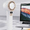 Quiet Handheld Fan 100 Speed Mini Cooling Desk Fan USB-rose F7 4