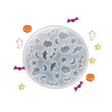 Reusable Halloweens Silicone Mould Set Star Moon-Pumpkin bat