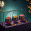 3 Pcs Cauldron Bowls with Iron Rack Halloween Party Decorations 5