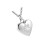 Pet Cremation Ashes Container Necklace Engravable Claw-Silver 1