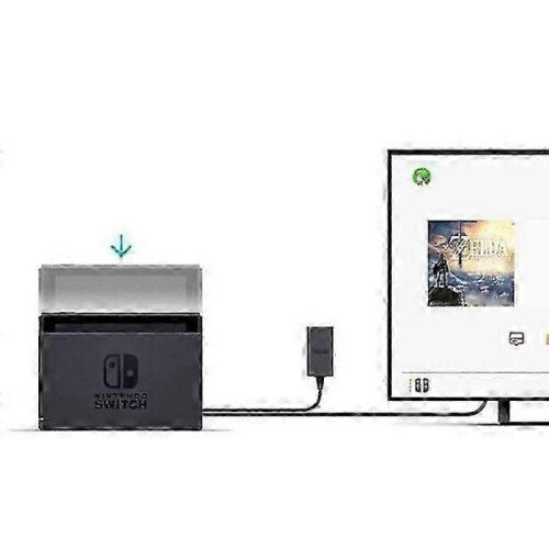 Original Nintendo Switch TV Dock, Portable Nintendo Switch TV Dock (Switch TV Dock Only) 2