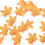 Accent décoratif saisonnier multicolore de forme de feuille-4 1