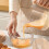 Multifunctional Hand Mixer Manual Egg Whisk Plastic-Bee white 4