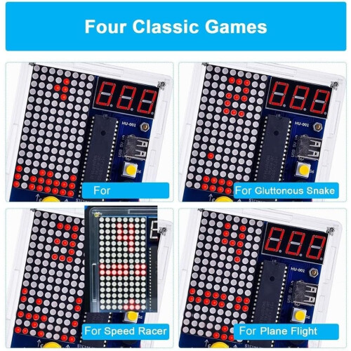Soldering Project: Create a fun portable game console with our comprehensive electronic kit 1