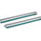 2 Pack Restaurant Refrigerator Ticket Holder No Drilling Silver 60cm 2pcs 1