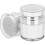 2pcs Lotion Cream Storage Bottles Reusable Sample Bottles Moisturizer Pump Dispenser(100ml) 2