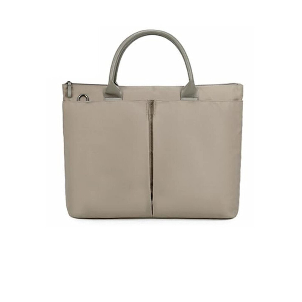 Laptop Bag 15Inch Waterproof Shoulder Briefcase, For Men And Women Beige 9426802387360