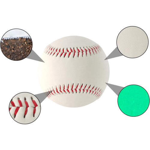 Portable Glowing LightUp Baseball Night Training Baseball Luminous Baseball Training Gift Entertainment 2