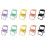 (Multicolor) 10PCS Mini Folding Chairs Toy, Foldable Chair Mini Plastic Chair, Small Foldable Chair Toy 1