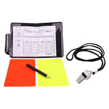 Yellow and Redness Referee Card Set for Volleyball Football Referee Gear