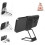 (Silver) New Upgraded Back Clip Type 360 Folding Bracket, Back Clip Foldable Phone Holder 1