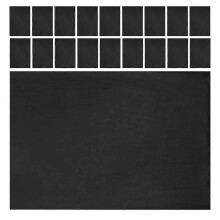 100 Sheets Black Tissue Paper: Wrapping Tissue Paper 35x50cm for DIY Crafts Wedding Birthday Party Decorations Bouquet Packaging and Holiday Art Proje