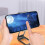 (Rose Gold) New Upgraded Back Clip Type 360 Folding Bracket, Back Clip Foldable Phone Holder 3