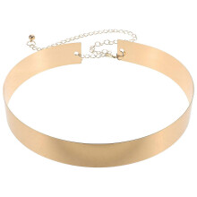 Wide Metal Waistband Belt Chain for Women Dresses Shiny Gold Dress Belt Fashionable Waist Jewelry for Ladies Wedding And Formal Dresses