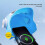 (White) Bicycles Phone Holder Helmet Shape Sunshade Rainproof Handlebar 3