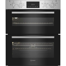 Indesit Built Under Electric Double Oven - Stainless Steel - A/A Rated