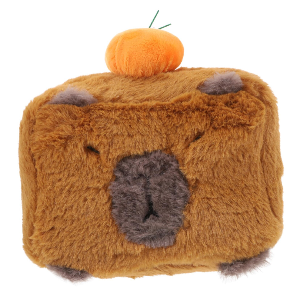 Capybara Tissue Box, Tissue Box Holder, Fabric Cover, Tissue Dispenser For Vehicles 9365049064729