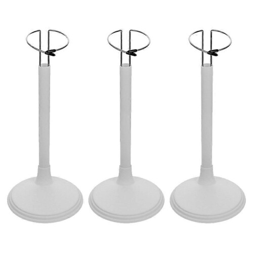 3pcs Doll Support Holder Doll Display Stand Adjustable Doll Standing Racks