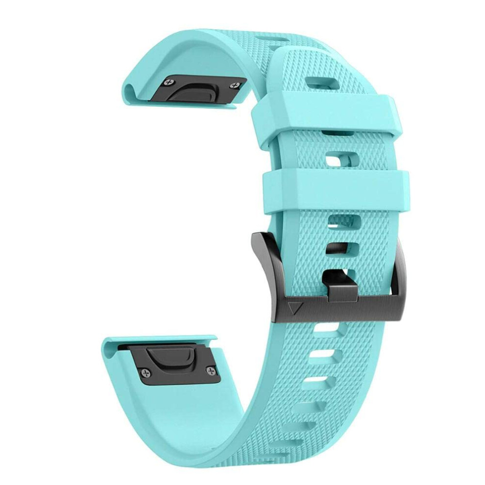 26Mm Quickfit Silicone Replacement Watch Strap Band For Garmin Fenix 7X 6X 5X Epix 9164114434364