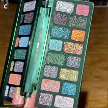 True Color 08# Ambition Palette (C) $DIKALU True Color 16-color Eyeshadow Palette Matt Pearlescent Glittering Diamond Play Makeup Color