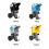 (Yellow) Bicycles Phone Holder Helmet Shape Sunshade Rainproof Handlebar 3