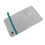 Multi-purpose Electric Heated Throw with Temperature Control Silver 50 x 60 in 1