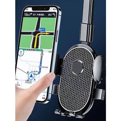 (Style3) 360 Car Phone Holder Rotatable And Retractable Rearview Mirror Mount Universal 1