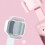 (White) 360 Phone Holder Smart AI Face Auto Tracking Selfie Stick Stand Shoot Mount 5