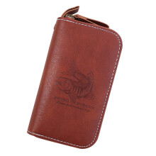 Portable Fly Spinner Spoon Baits Storage Bag, Hard Lure Case, Leather Waterproof, Jig Bag For Fly Hooks