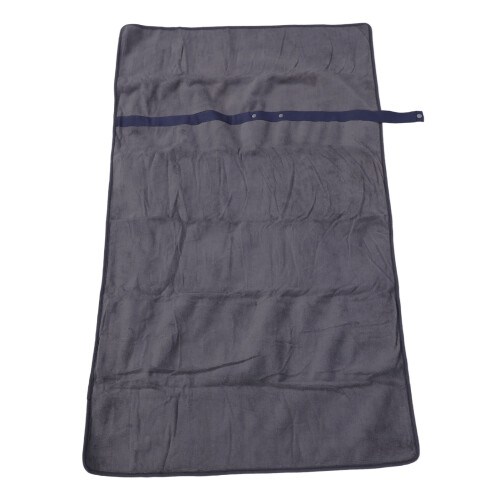 Dark Gray USB Electric Blanket – Fast Heating Polyester Shawl, Portable 18oz 1