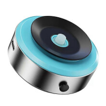 (Blue) Double-Sided Phone Holder: Innovative Dual Suction Cup and Magnetic Design
