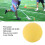 6 Stück PVC Lacrosse-Ball-Set, leicht, elastisch, hervorragender Griff 4
