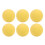 6 Stück PVC Lacrosse-Ball-Set, leicht, elastisch, hervorragender Griff 2