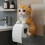 Kittys Thema Muurbeugels Tissuepapier Dispenser Hars-E1 2