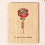 User Friendly Wooden Greeting Card Handmade Celebration-Style A 4
