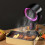 Portable Kitchen Range Hood with Two Speed Control and Negative Ion Purifier for Small Kitchen 2