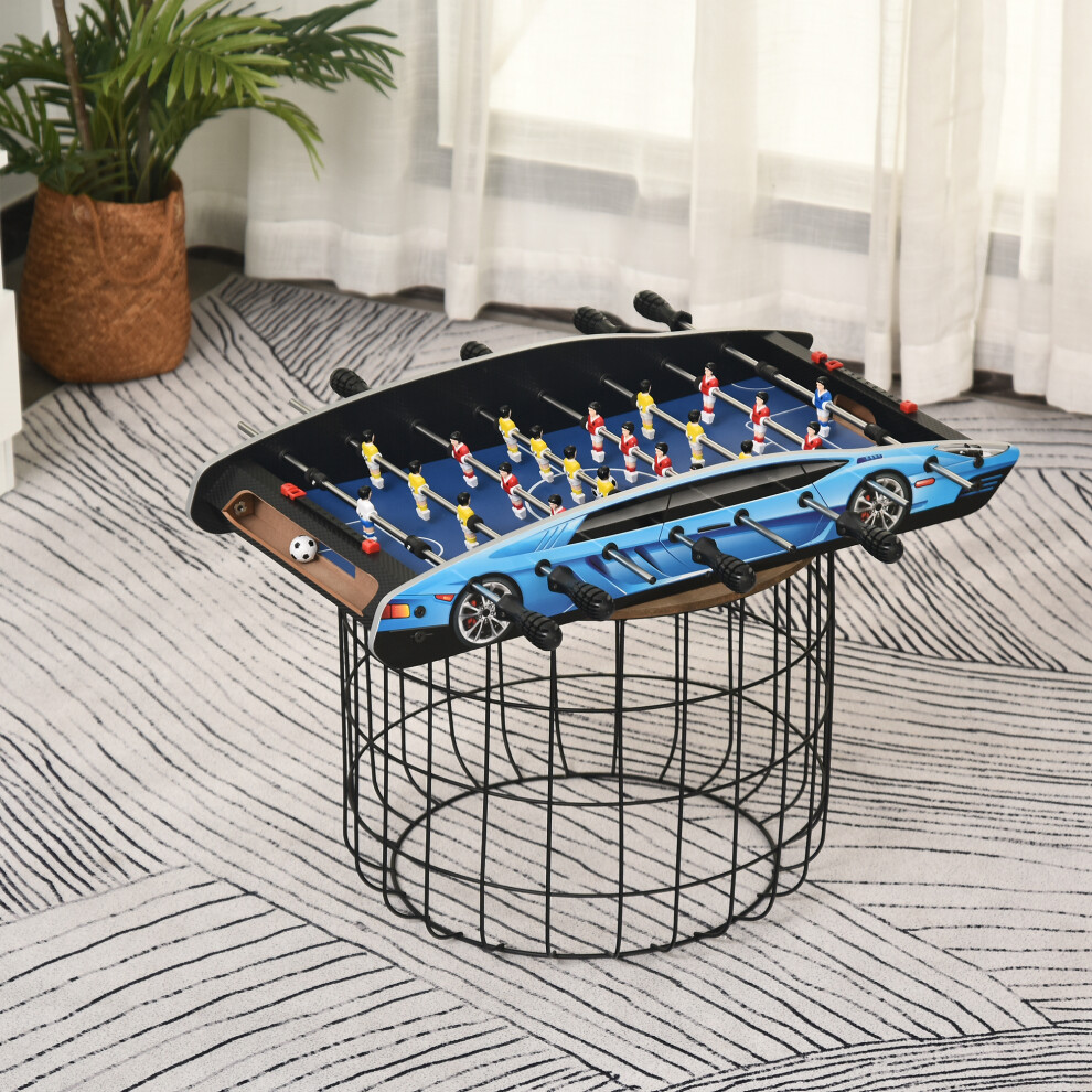 Homcom 2Ft Foosball Table Arcades Competition Sized For Kids, Adults, Indoor