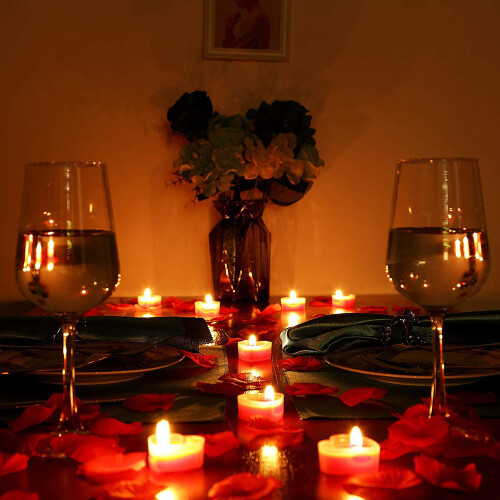Smokeless Candles, Unscented Tea Lights For Home Decor 2
